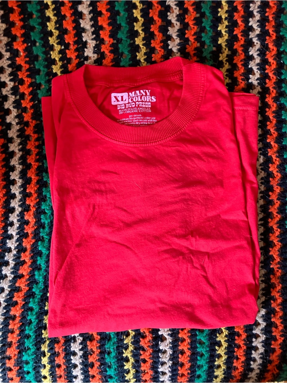 Big Bud Press Red Vintage Tee